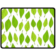 Spring Pattern Double Sided Fleece Blanket (large) 