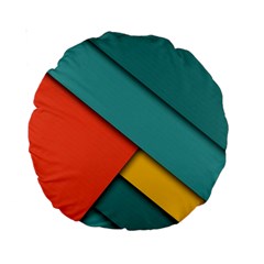 Color Schemes Material Design Wallpaper Standard 15  Premium Round Cushions