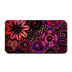 Sunset Floral Medium Bar Mats by Nexatart