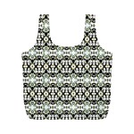 Abstract Camouflage Full Print Recycle Bags (M)  Front