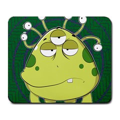 The Most Ugly Alien Ever Large Mousepads by Catifornia