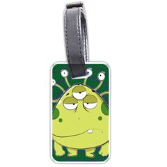 The Most Ugly Alien Ever Luggage Tags (one Side)  by Catifornia