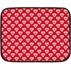 Diamond Pattern Fleece Blanket (Mini)