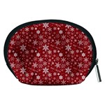 Merry Christmas Pattern Accessory Pouches (Medium)  Back