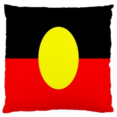 Flag Of Australian Aborigines Large Cushion Case (two Sides)