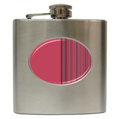 Lines Hip Flask (6 Oz) by ValentinaDesign