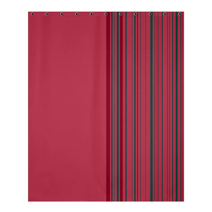 Lines Shower Curtain 60  x 72  (Medium) 