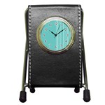 Lines Pen Holder Desk Clocks Front