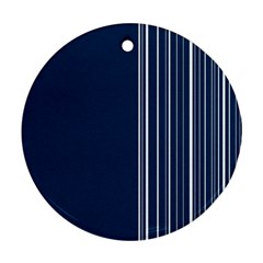 Lines Ornament (round) by ValentinaDesign