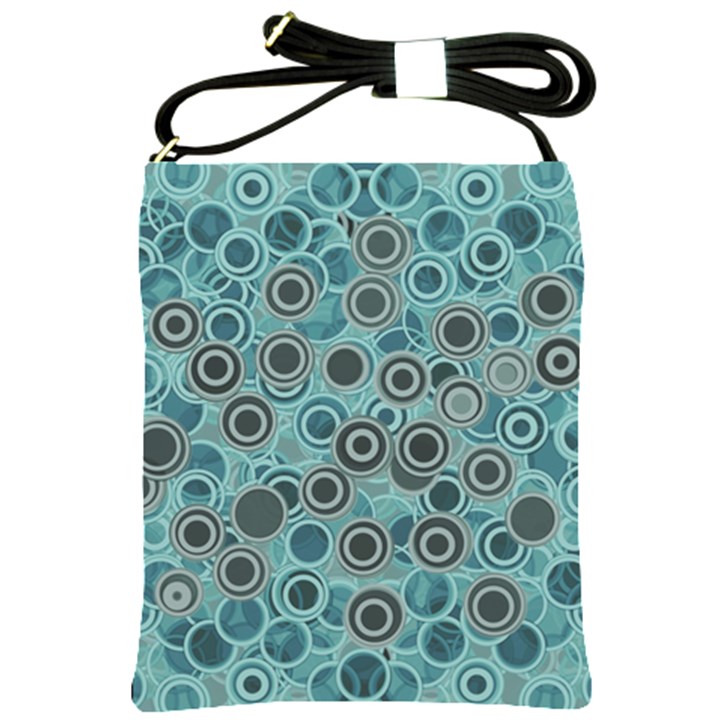 Abstract Aquatic Dream Shoulder Sling Bags