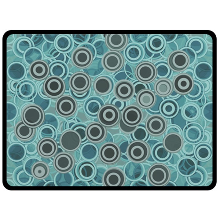 Abstract Aquatic Dream Fleece Blanket (Large) 