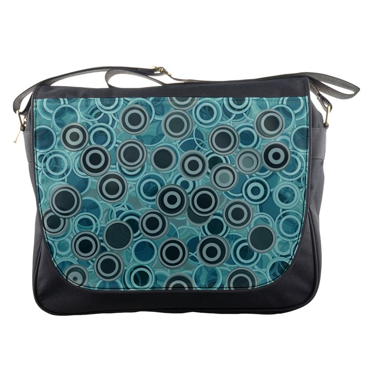 Abstract Aquatic Dream Messenger Bags