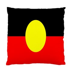 Flag Of Australian Aborigines Standard Cushion Case (one Side) by Nexatart