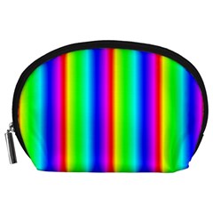 Rainbow Gradient Accessory Pouches (large)  by Nexatart