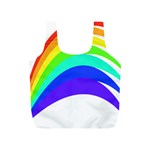 Rainbow Full Print Recycle Bags (S)  Back