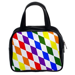 Rainbow Flag Bavaria Classic Handbags (2 Sides) by Nexatart