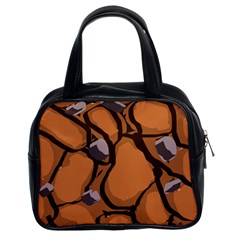 Seamless Dirt Texture Classic Handbags (2 Sides) by Nexatart