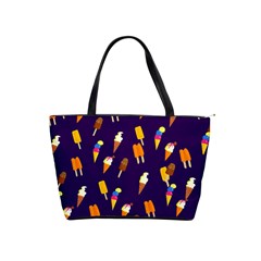 Seamless Ice Cream Pattern Shoulder Handbags by Nexatart