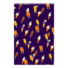 Seamless Ice Cream Pattern Shower Curtain 48  X 72  (small)  by Nexatart