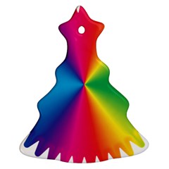 Rainbow Seal Re Imagined Christmas Tree Ornament (two Sides) by Nexatart