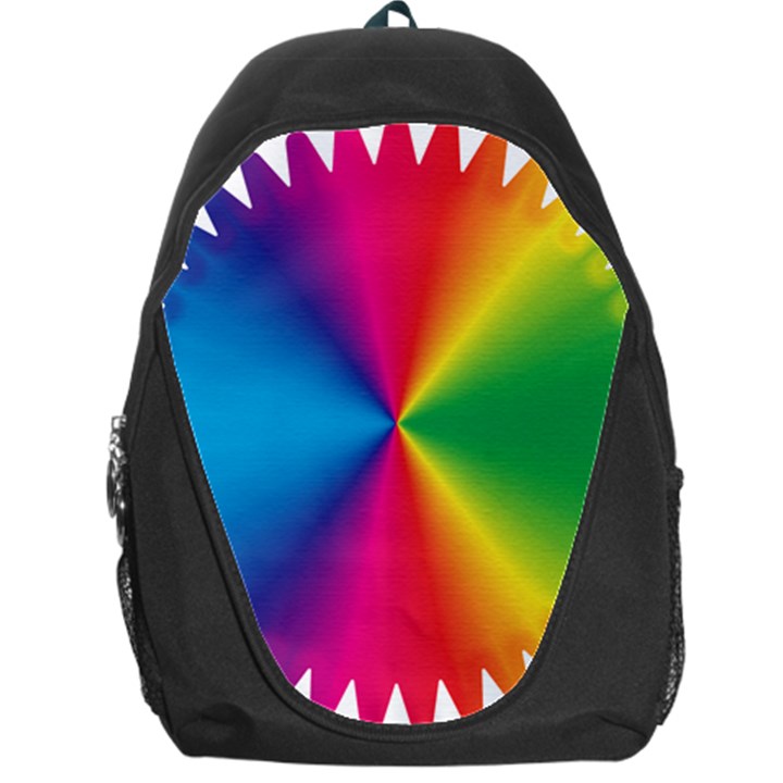 Rainbow Seal Re Imagined Backpack Bag