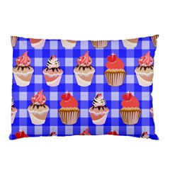 Cake Pattern Pillow Case by Nexatart