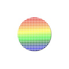 Rainbow Love Golf Ball Marker (4 Pack)