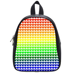 Rainbow Love School Bags (small)  by Nexatart