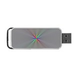 Square Rainbow Portable USB Flash (One Side) Front