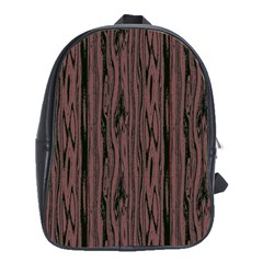 Grain Woody Texture Seamless Pattern School Bags (xl)  by Nexatart