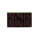 Grain Woody Texture Seamless Pattern Cosmetic Bag (XS) Front