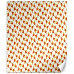 Candy Corn Seamless Pattern Canvas 8  X 10  by Nexatart