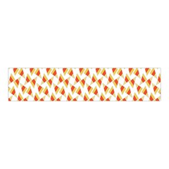 Candy Corn Seamless Pattern Velvet Scrunchie