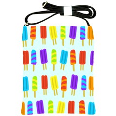 Popsicle Pattern Shoulder Sling Bags by Nexatart
