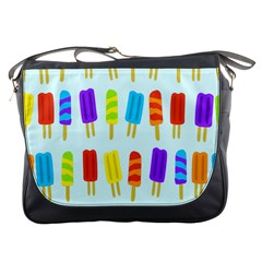 Popsicle Pattern Messenger Bags