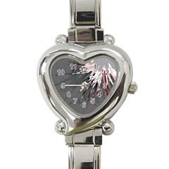 Big Bang Heart Italian Charm Watch by ValentinaDesign