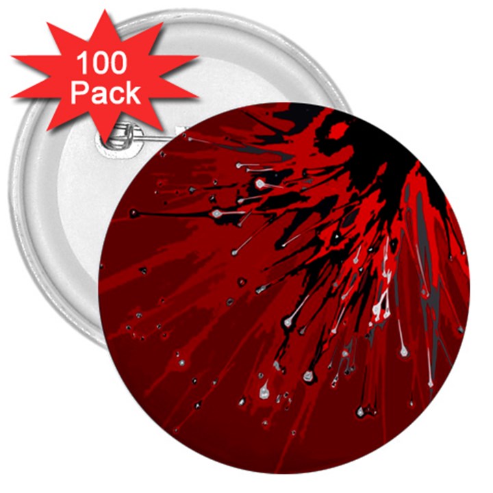 Big bang 3  Buttons (100 pack) 