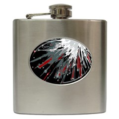 Big Bang Hip Flask (6 Oz) by ValentinaDesign