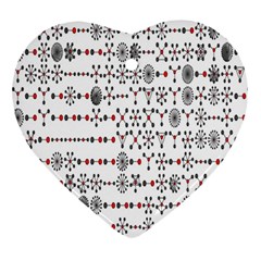 Bioplex Maps Molecular Chemistry Of Mathematical Physics Small Army Circle Ornament (heart)