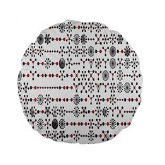 Bioplex Maps Molecular Chemistry Of Mathematical Physics Small Army Circle Standard 15  Premium Round Cushions by Mariart