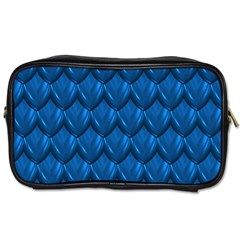 Blue Dragon Snakeskin Skin Snake Wave Chefron Toiletries Bags