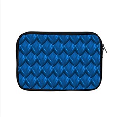 Blue Dragon Snakeskin Skin Snake Wave Chefron Apple Macbook Pro 15  Zipper Case by Mariart