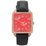 Chairs Wicker Cafe Party Comfortable Red Blue Rose Gold Leather Watch  Front