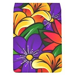 Bright Flowers Floral Sunflower Purple Orange Greeb Red Star Flap Covers (s) 