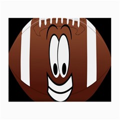 Happy Football Clipart Excellent Illustration Face Small Glasses Cloth