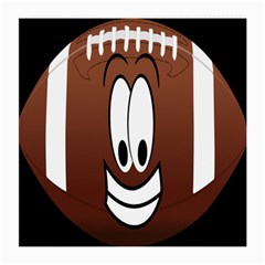 Happy Football Clipart Excellent Illustration Face Medium Glasses Cloth by Mariart