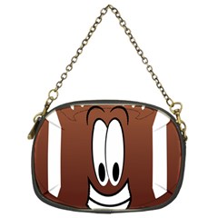 Happy Football Clipart Excellent Illustration Face Chain Purses (two Sides) 