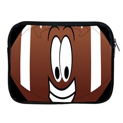 Happy Football Clipart Excellent Illustration Face Apple Ipad 2/3/4 Zipper Cases by Mariart