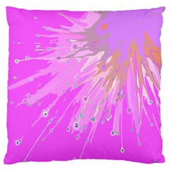 Big Bang Large Flano Cushion Case (two Sides) by ValentinaDesign