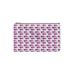 Heart Love Pink Purple Cosmetic Bag (small) 